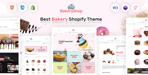 Bakeryshop - Shopify Cake Shop, Bakery Theme OS 2.0 icon