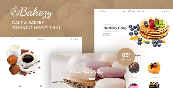 Bakezy - Cake & Bakery Responsive Shopify Theme icon