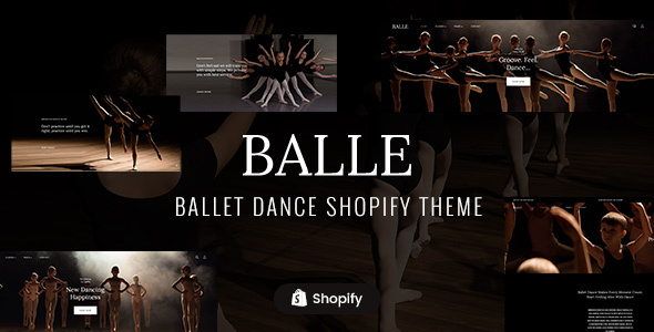 Balle - Dance Studio Shopify Theme icon