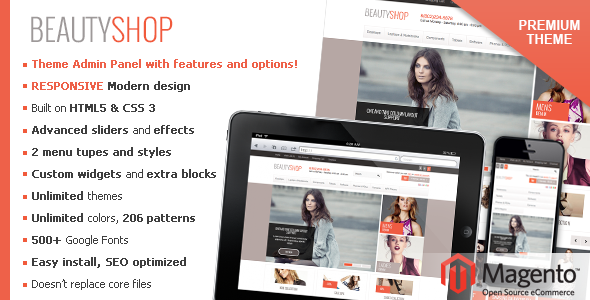 BeautyShop – Responsive Magento theme! icon