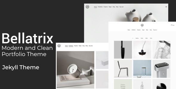 Bellatrix - A Modern and Clean Portfolio Jekyll Theme icon