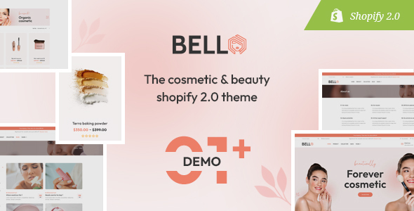 Bello - The Cosmetics & Beauty Responsive Shopify Theme icon