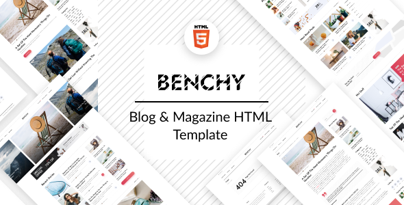 Benchy - Blog & Magazine HTML Template icon