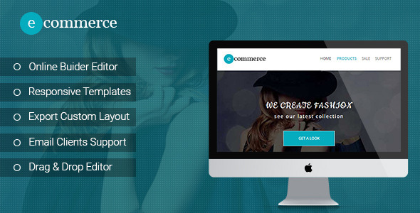 Best Ecommerce Responsive Email + Builder Access icon