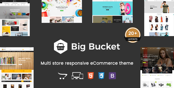 Big Bucket - Multipurpose Responsive OpenCart Theme icon