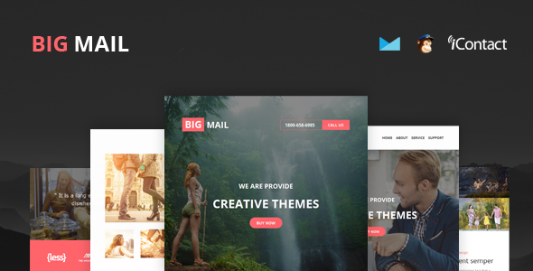 Big Mail - Responsive E-mail Template + Online Access icon