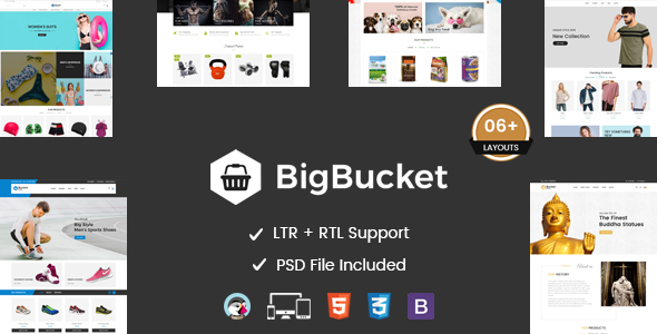 BigBucket - Multipurpose Responsive Prestashop Theme icon