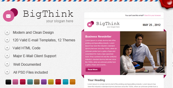 BigThink E-mail Template icon