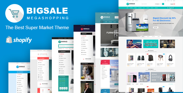 Bigsale – Responsive Ecommerce Shopify Template icon