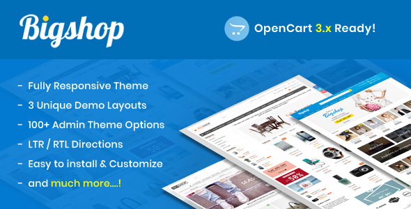 Bigshop - Responsive OpenCart Theme icon