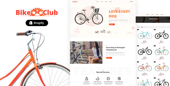 Bikez - Cycle, Bike Shop Single Product Shopify Theme icon