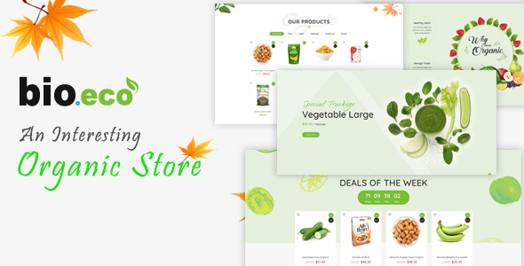 BioEco - An Interesting Organic Store Prestashop Themes icon