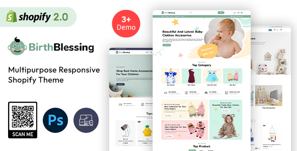 BirthBlessing - Kids Clothing & Toys Shopify 2.0 Store icon