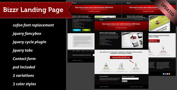 Bizzr Landing Page icon
