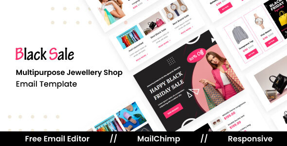 Blacksale - Multipurpose Responsive Email Template icon
