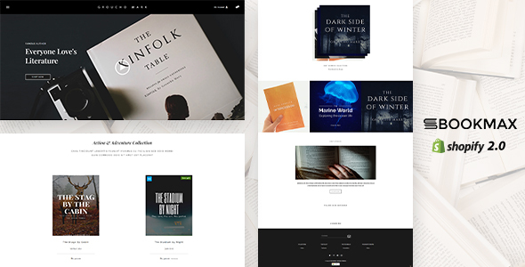Book max - Book Shop Shopify Theme icon
