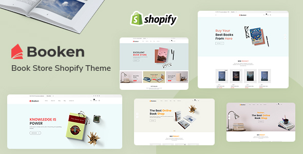 Booken - Book Store Shopify Theme icon