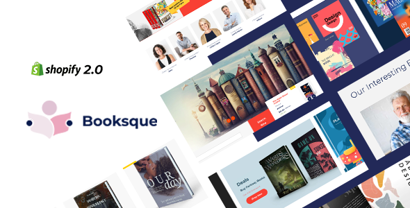 Booksque - Book Shop Shopify Theme icon