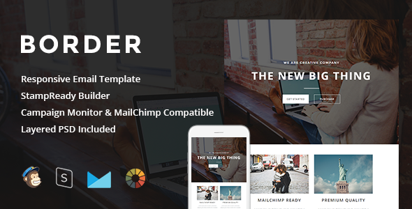 Border - Responsive Email + StampReady Builder icon