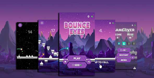 Bounce Eyes Game Template icon