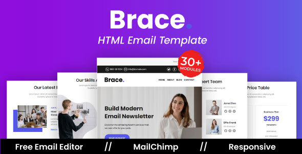 Brace Agency - Multipurpose Responsive Email Template icon