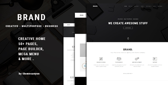 Brand. - Creative Business Template icon