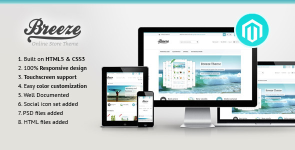 Breeze — Responsive Magento Theme icon