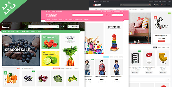 Brezza - Fruit Store Responsive OpenCart Theme icon
