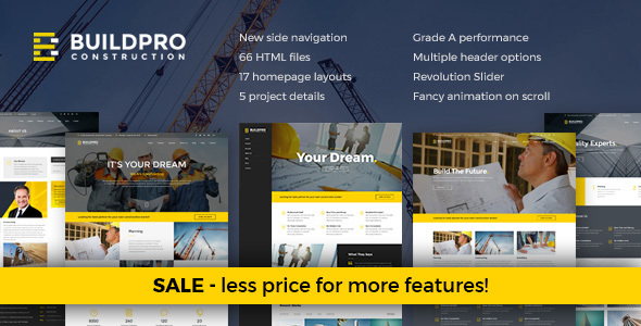 BuildPro - Construction and Building Joomla Template icon