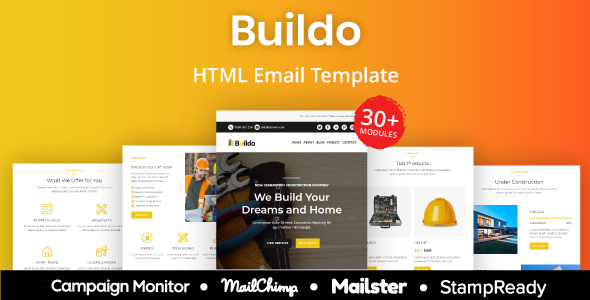 Buildo - Construction Responsive Email Template icon