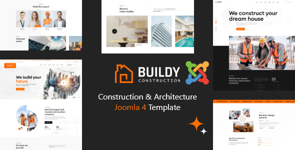 Buildy - Construction & Architecture Joomla 4 Template icon