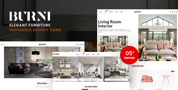 Burni - Elegant Furniture Shop For Shopify icon