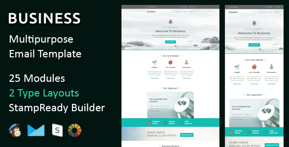 Business - Multipurpose Responsive Email Templates icon