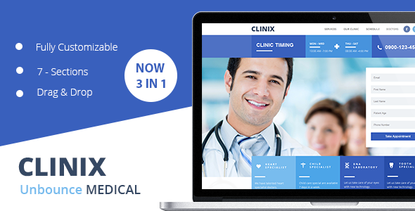 CLINIX Medical Unbounce Landing Page icon