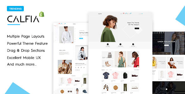 Calfia - Fashion Multipurpose Shopify Theme icon
