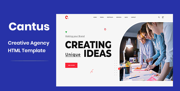 Cantus - One Page Agency HTML Template icon