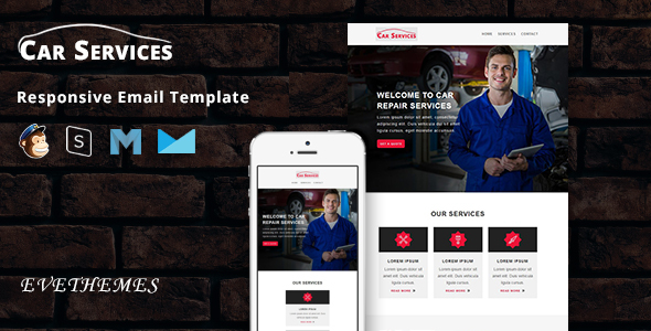 Car Services - Responsive Email Template icon
