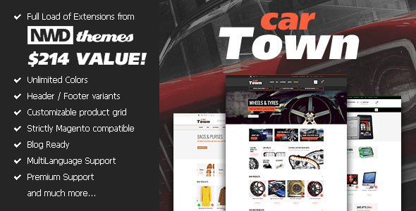 Cartown Premium Responsive Magento Theme icon