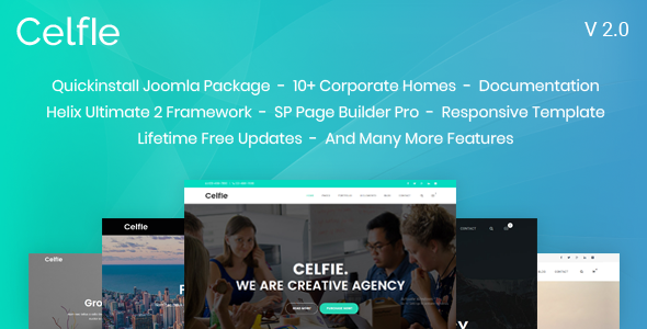 Celfie - Responsive Multipurpose Creative Joomla 4 Template icon