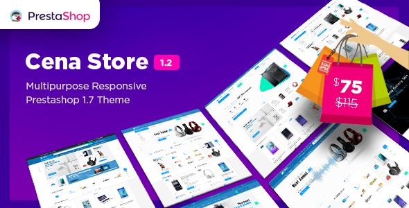 Cena Store - Multipurpose Responsive Prestashop 1.7 Theme 10+ Homepages Mobile Layout Included icon