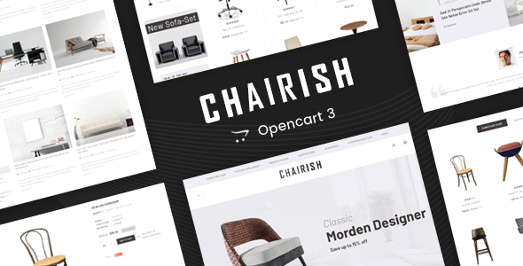Chairish - Multipurpose OpenCart 3 Theme icon
