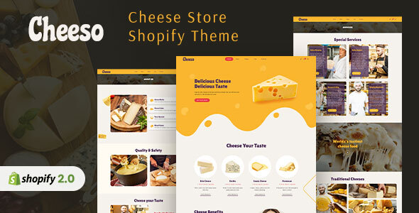 Cheeso | Organic Cheese Products Shopify Store icon