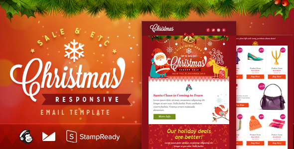 Christmas - Responsive Email + StampReady Builder icon