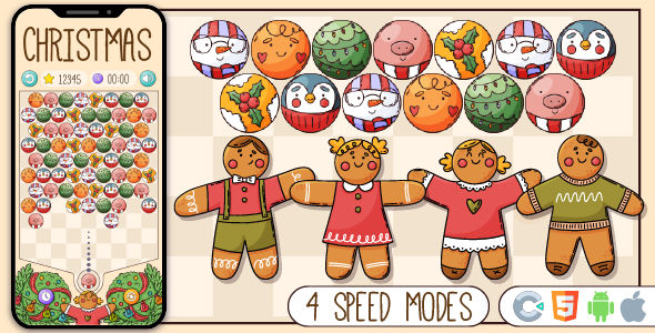 Christmas Shooter - HTML5 Game, Construct 3 icon