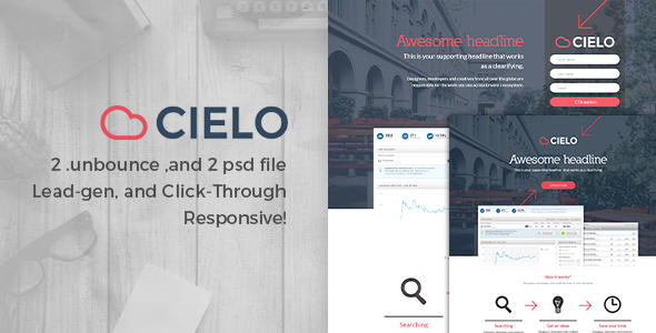 Cielo - Bundle Unbounce pages icon