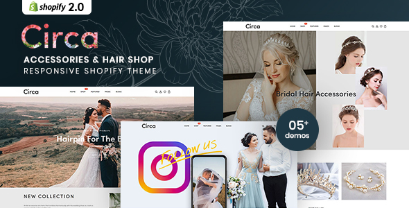 Circa - Accessories & Hair Shop Shopify theme icon