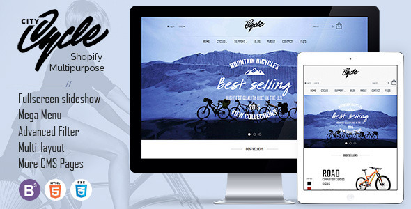 CityCycle - Bike Store Responsive Shopify Theme icon
