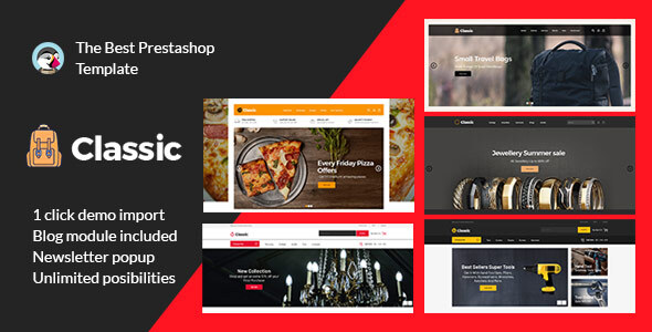 Classic Bag Fashion - Jewellery Pizza Tool Multipurpose Prestashop Responsive Theme icon