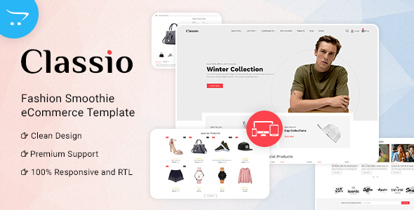 Classio Fashion Responsive OpenCart 3 Theme icon