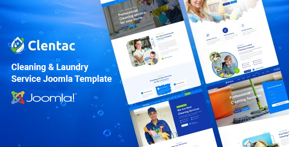 Clentac - Cleaning Services Joomla Template icon
